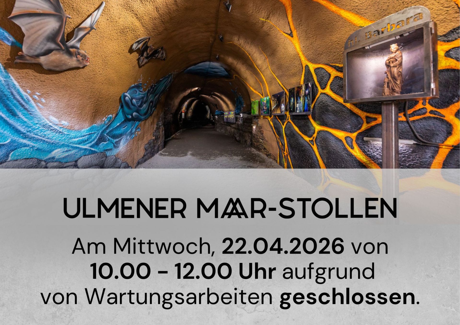 Stollen geschlossen - 1 Stollen geschlossen - 1